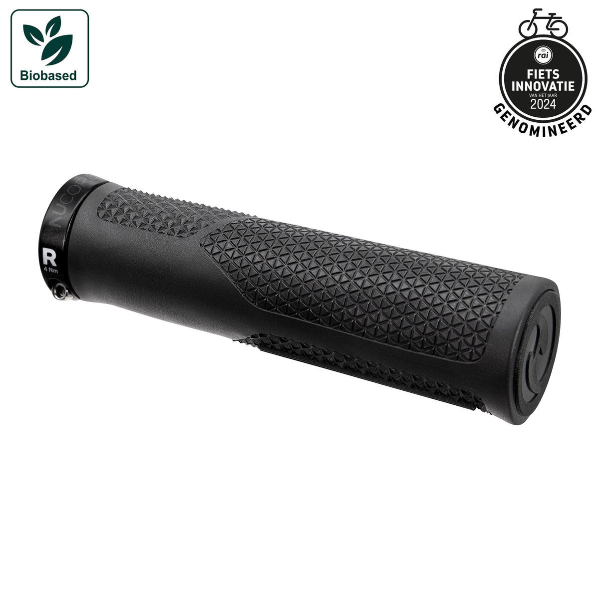 Herrmans juego de mangos nucore trail peak 130 130mm negro