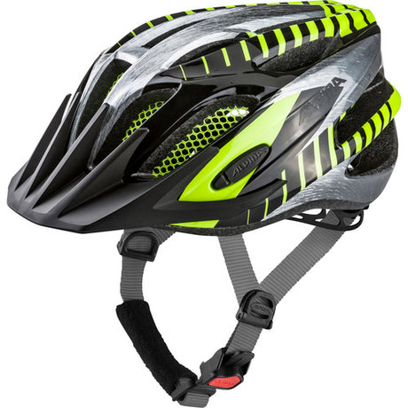 Casco deportivo infantil alpina fb jr. 2.0 50-55 negro brillo gr neón