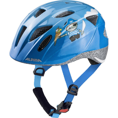 Casco deportivo infantil alpina ximo pirate 47-51 brillo