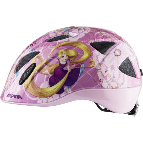 Casco deportivo infantil Alpina Ximo Disney Rapunzel 49-54