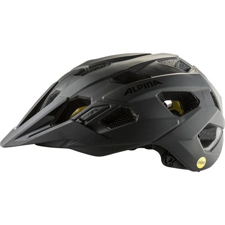 Casco mtb deportivo alpina plose mips 52-57 negro mate