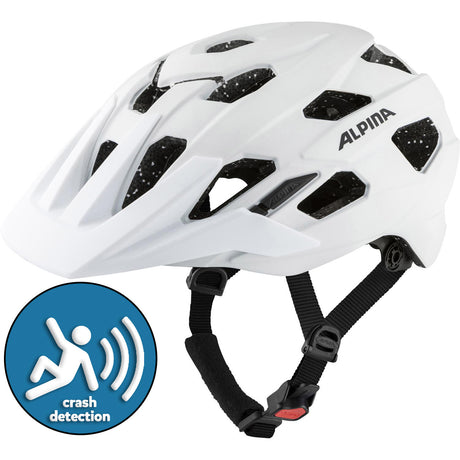 Alpina sports casco mtb anzana tocsen 52-57 blanco mate