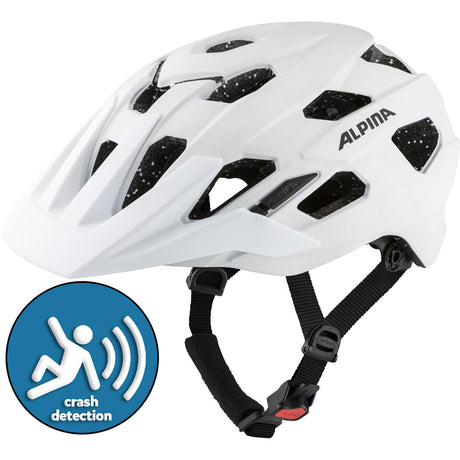 Casco mtb deportivo alpina anzana tocsen 57-61 blanco mate