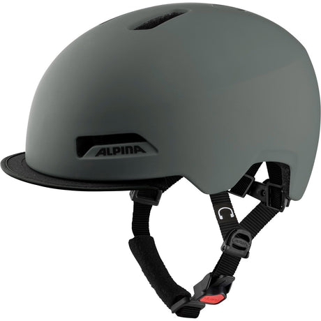 Casco urbano deportivo alpina brooklyn 52-57 gris mate