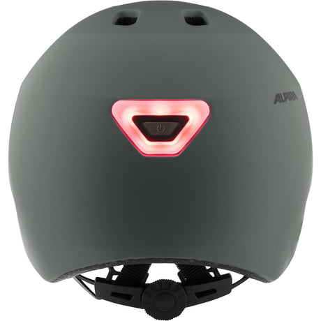 Casco urbano deportivo alpina brooklyn 52-57 gris mate