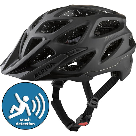 Casco mtb deportivo alpina mitos 3.0 tocsen 52-57 negro mate