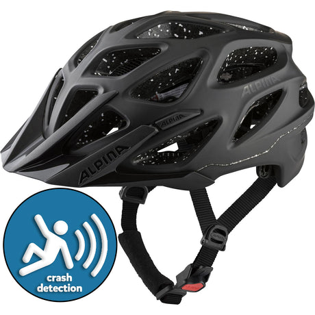 Casco mtb deportivo alpina mitos 3.0 tocsen 59-64 negro mate