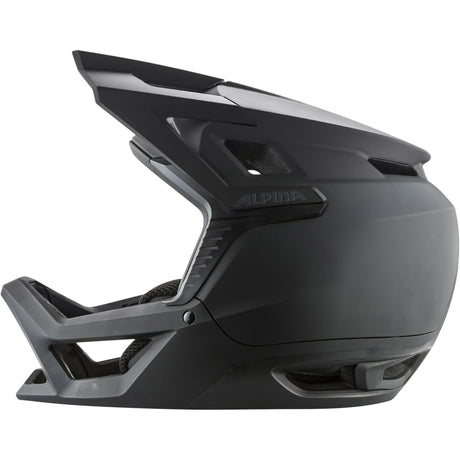 Casco mtb deportivo alpina roca 59-60 negro mate