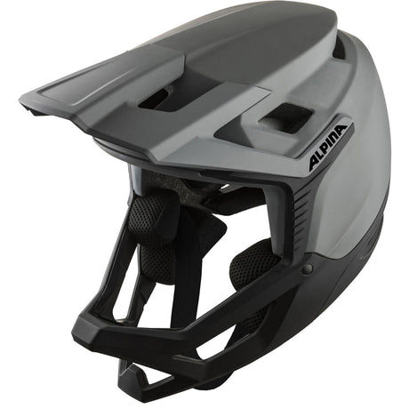 Casco mtb deportivo alpina roca 54-55 gris mate