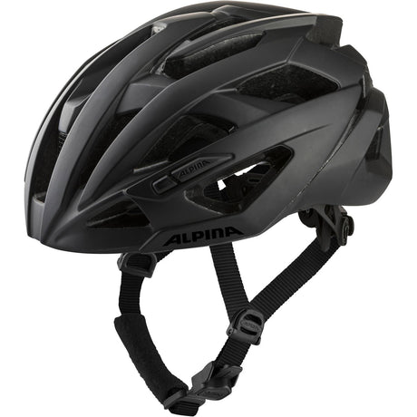 Casco deportivo alpina racing valparola 51-56 negro mate