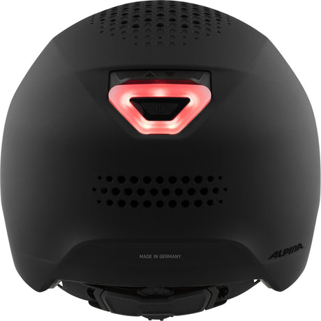 Casco urbano deportivo alpina idol 52-56 negro mate