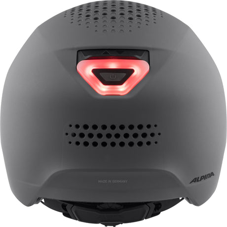 Casco urbano deportivo alpina idol 55-59 gris mate