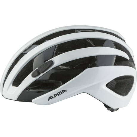 Casco deportivo Alpina ravel 51-56 blanco brillo