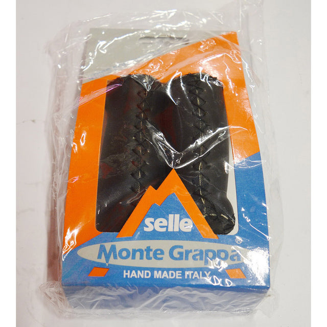 Juego de mangos monte grappa skai cucite 90 120mm negro