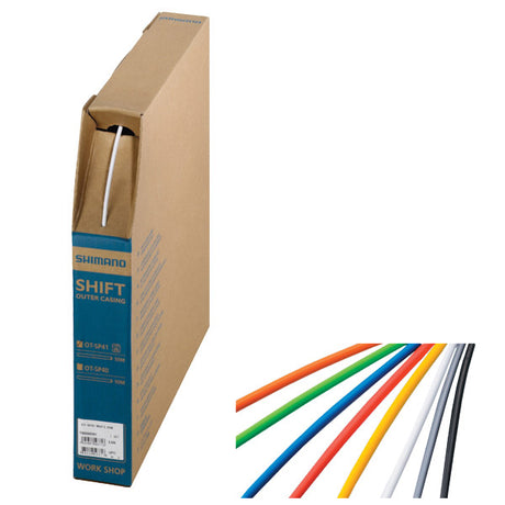 SHIMANO CAJA Cable exterior SLR 5 mm 40mtr. gris