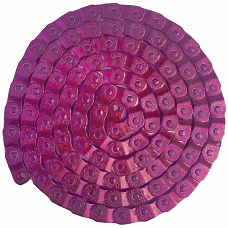 Cadena miche 1 2-1 8 bmx magenta track super fuerte mk-918