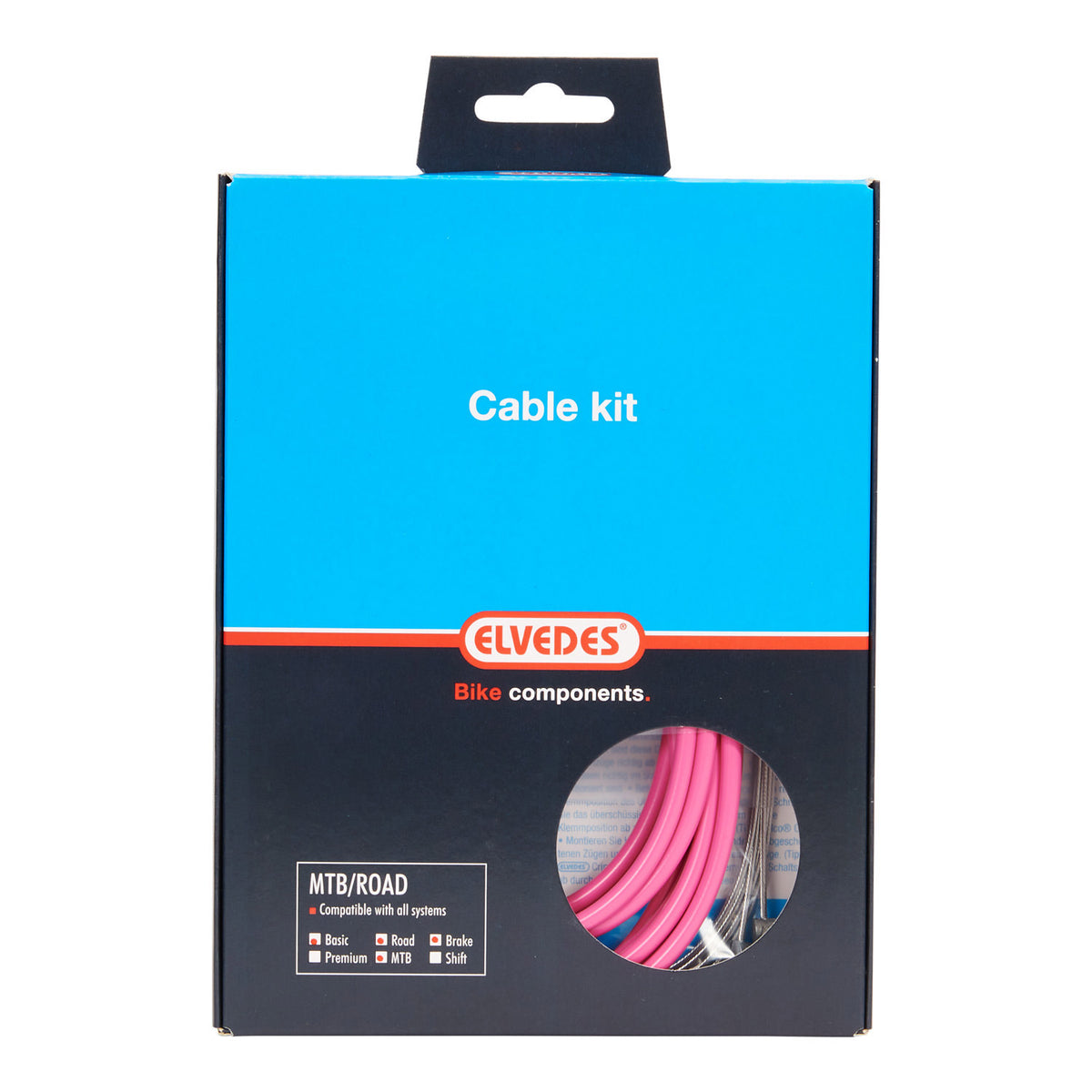 Elvedes Remkabel Kit ATB Race Universal Pink 2017150