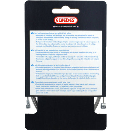 Elvedes Rem Binnenkabel 1350 mm Splitter de acero inoxidable