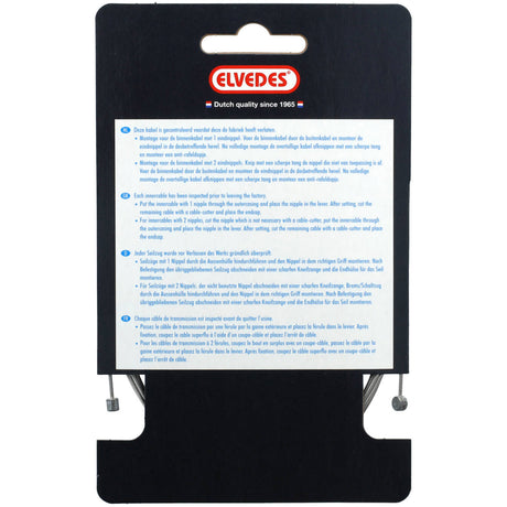 Cable interior Elvedes link 2250mm acero inoxidable �1,25mm n boquilla en T