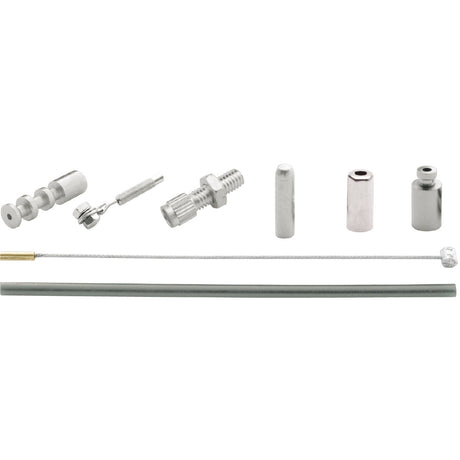 Conjunto de cable de engranajes Elvedes 1700 2250 mm Universal Sturmey Archer Acero inoxidable - Plata (en el mapa)