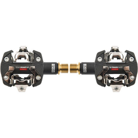 Pedales Look x-track race carbon ti negro