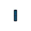 Rrp proguard brida para cables - trasera - pegatina - cian