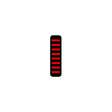 Rrp proguard brida para cables - trasera - pegatina - roja