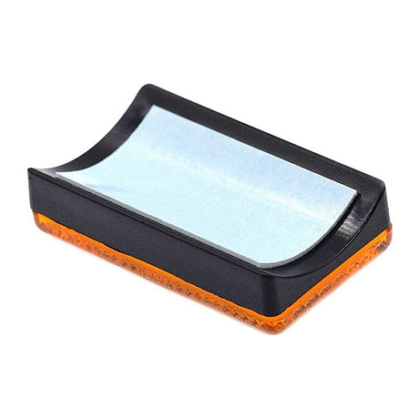 Busch muller reflector busch müller para tubo de bicicleta autoadhesivo naranja
