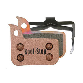 Pastillas de freno de disco Koolstop sram rojas road sinterizadas (2 uds)
