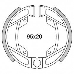 Segmento de freno Newfren 1246 rapido zenith