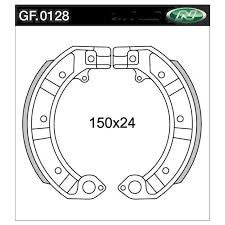 Segmento de freno Newfren 128 PK50 4V A AUTO V