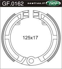 Segmento de freno de Newfren 162 PK50 4V V