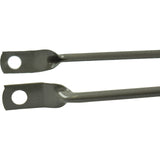 Piezas de ciclo Hulzebos b.v. varilla guardabarros 26v gris plata