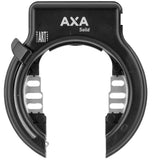 Cerradura de seguridad Axa con montaje de perno superior sólido negro