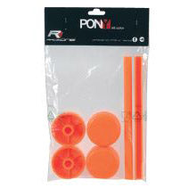 Saccon salage show stand styling set Pony oranje