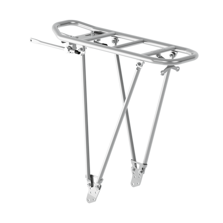 Portaequipajes Racktime plegable ajustable 2.0 plateado