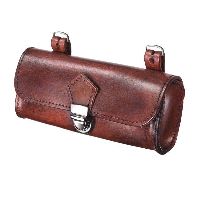 Bolsa alforja Monte grappa Charleston cuero marrón oscuro