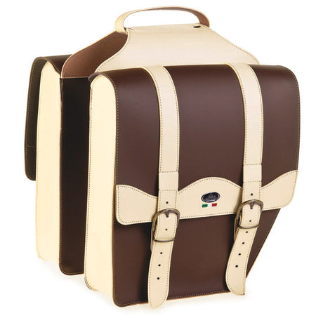 Monte grappa doble bolsa 17l cruiser vintage crema t.dimoro