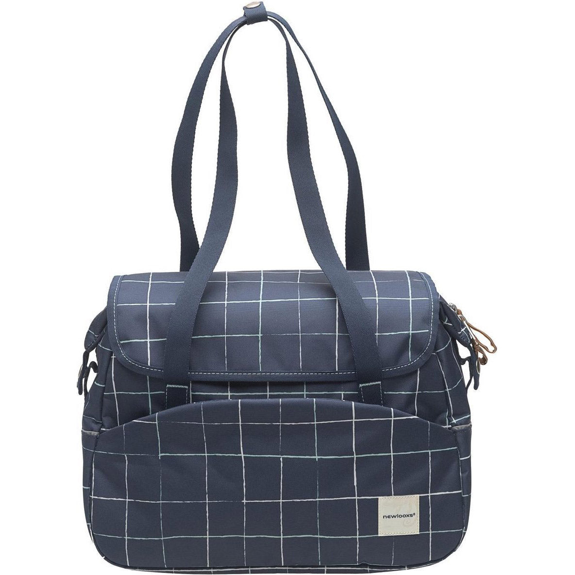 Nueva bolsa tosca cheque azul