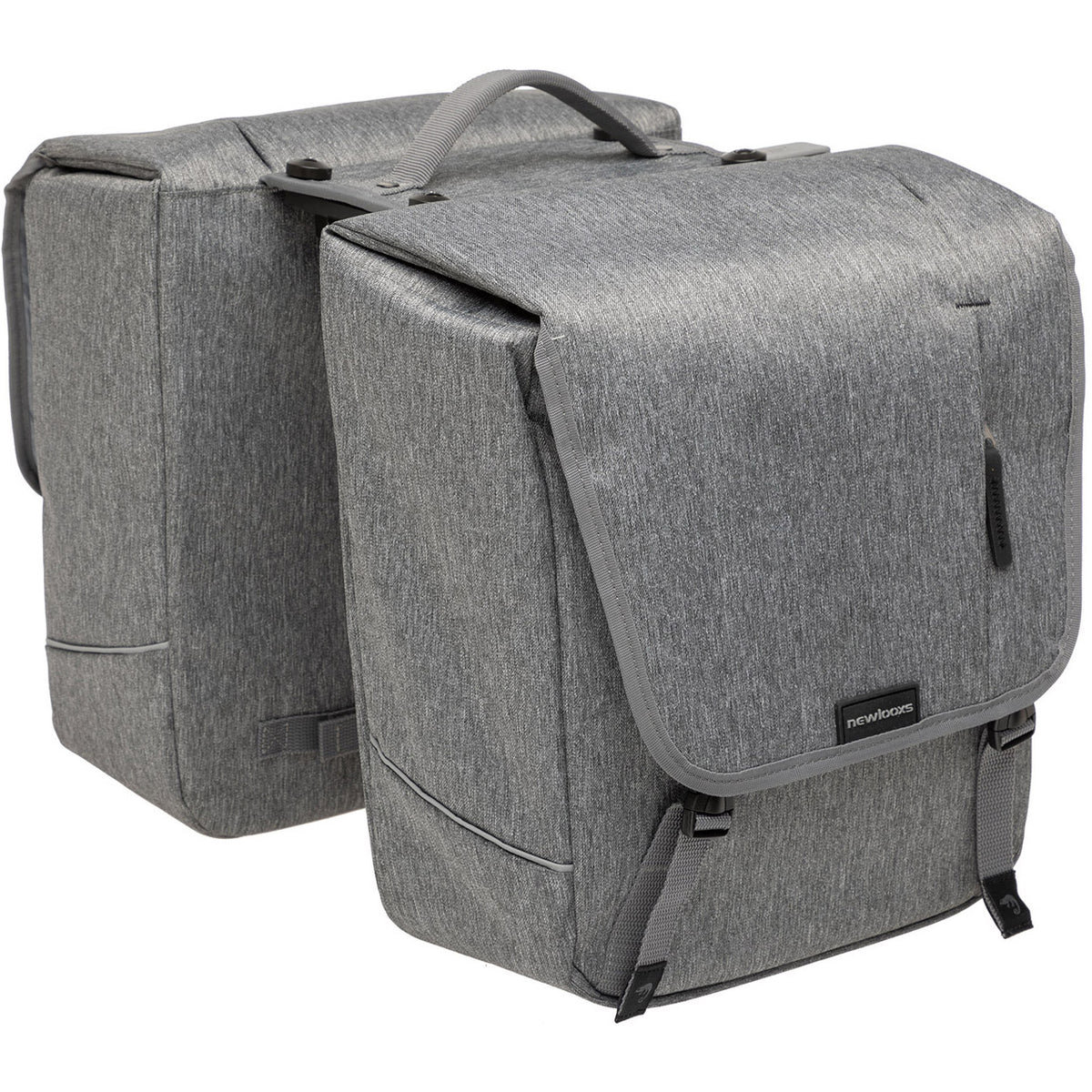 New Looxs Nova Nova Double - Bolsa de bicicleta doble, gris