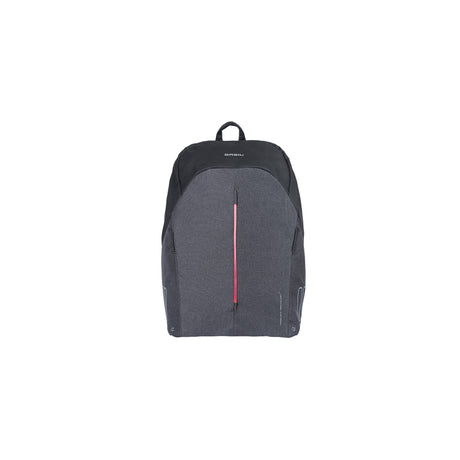 Basil B -M -Safe Nordlicht - Mochila de bicicleta compacta para bicicleta eléctrica - 13L - Negro