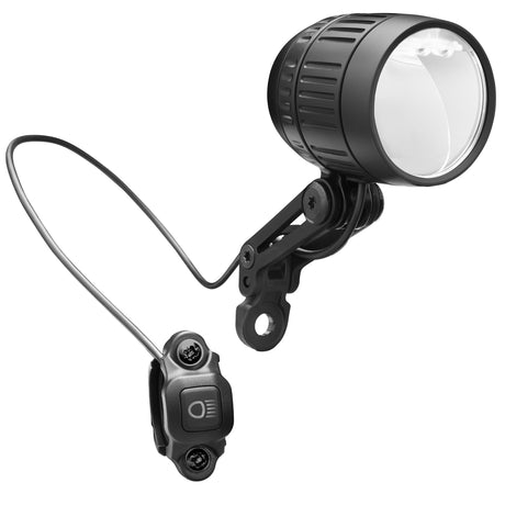 Fareo Busch und Müller Lumotec IQ -xm Haz alto para E -Bike - 120 170 Lux - Negro