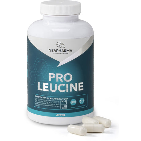 Cápsulas de Nepharma leucina pro leucine mac (120)