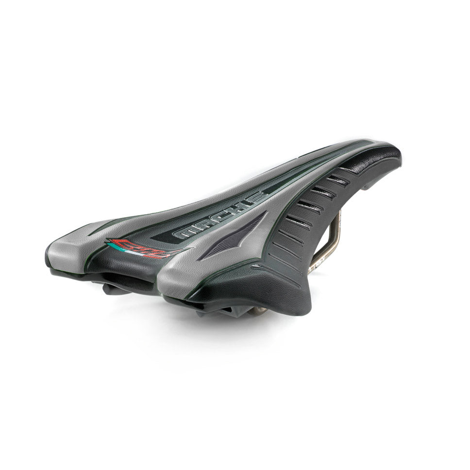 Sillín monte grappa bmg s007 mach 5 negro plata