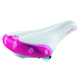 Sillín infantil monte grappa vereda 20-24 blanco rosa