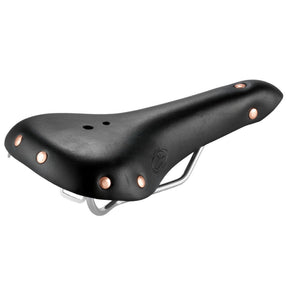 Monte Grappa Saddle Sport Leather Black
