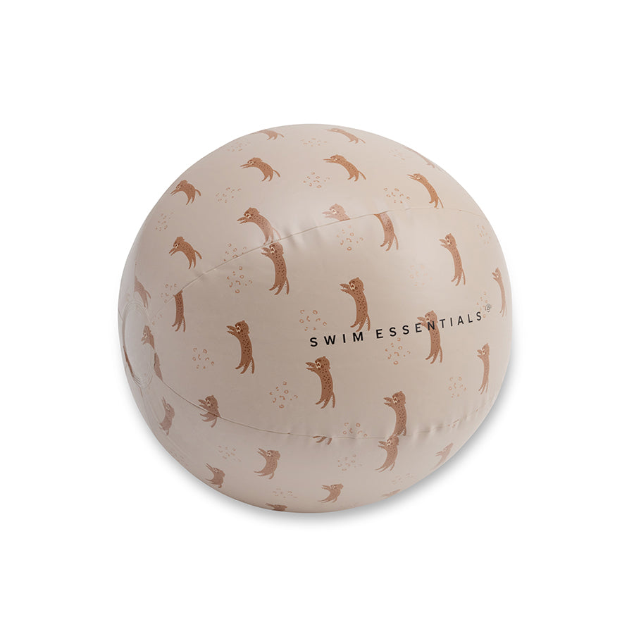 vagabundo | pelota de playa marrón ø 51 cm