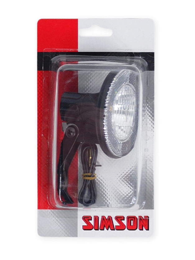 Simson Charlight Tour negro con soporte