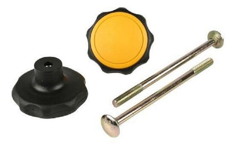 Pomo giratorio con perno negro naranja (2)
