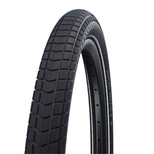 Schwalbe super moto-x - cableado - addix - dd - greenguard - 26x2.40 - negro + reflex